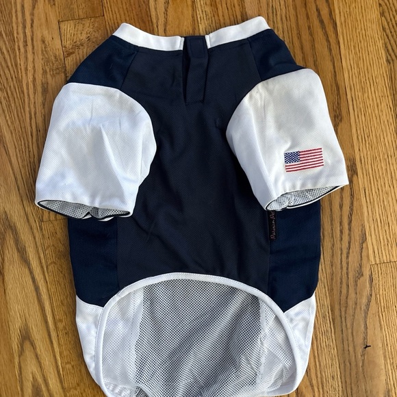 USA Pet Jersey - Blue and White - Picture 3 of 4